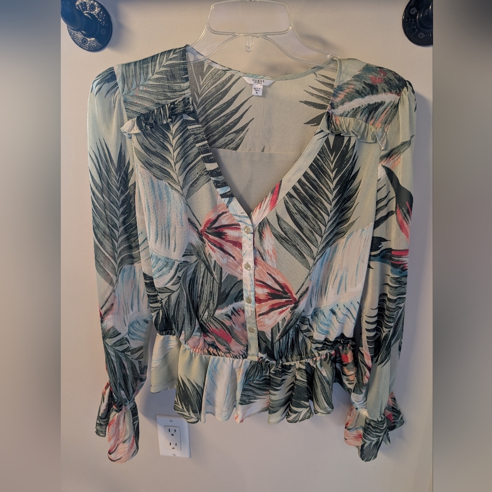 Floral Print Women's Top